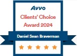 AVVO client's choice badge 2024