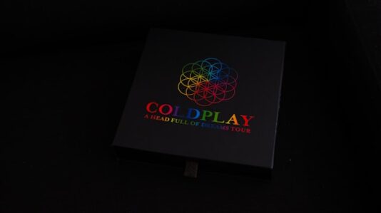 Coldplay A Head Full Of Dreams Tour printed material