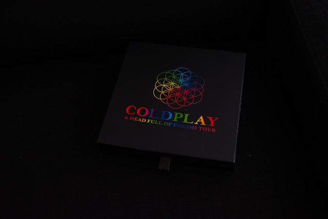 Coldplay A Head Full Of Dreams Tour printed material